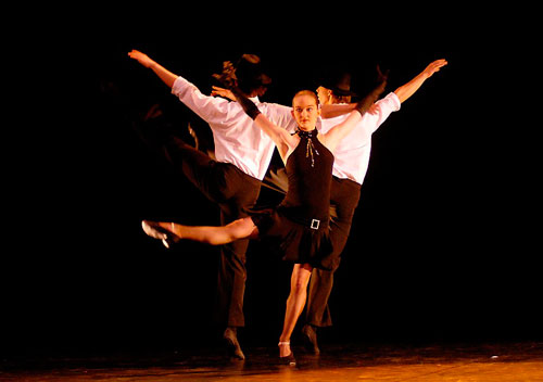 Cécile dans un Tango en 2006. Photo Jean-Guy Python