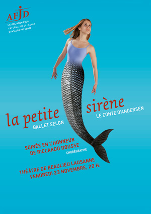Affiche du spectacle «La Petite Sirène»