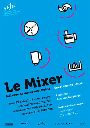 Affiche du spectacle «Le Mixer»