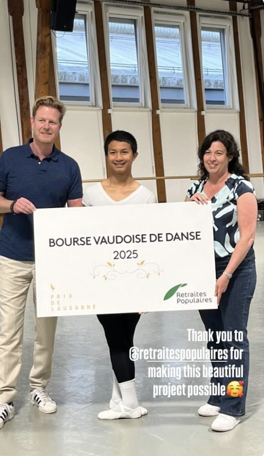 Photo des élèves admises au gymnase